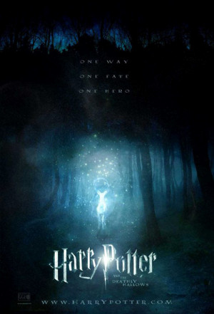 Harry Potter Harry Potter and The Deathly Hallows movie poster.