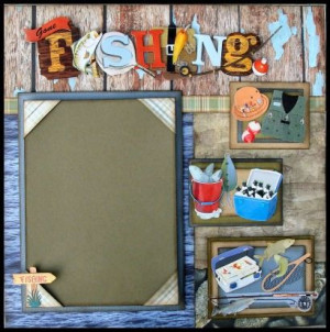 Fishing Scrapbook Presentation