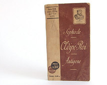 Sophocle Oedipe roi Antigone French Vintage Book 1930s ...