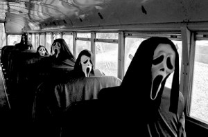 ... bus, creepy, funny, gore, halloween, kids, mask, mimsy, scary, scream