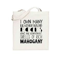 Ron Burgundy Anchorman Quote Canvas Tote Bag by gnarlyink
