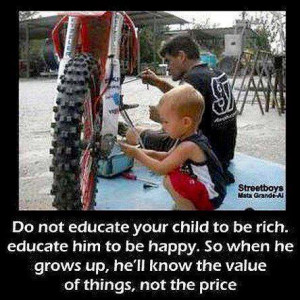 Educate your child to be happy
