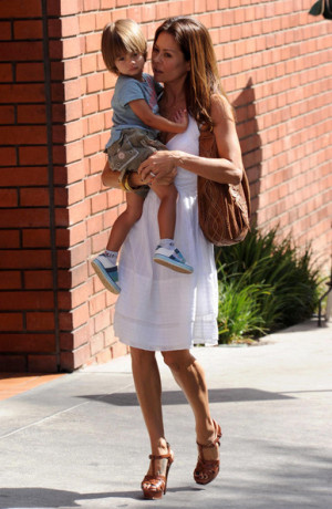 Brooke Burke And Shaya Charvet Brooke Burke And Family Out In