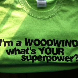 ... tshirts I made for EJHS marching band woodwind section...pic #1 of 2