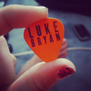 Luke Bryan Quotes About Love The guitar pick luke bryan