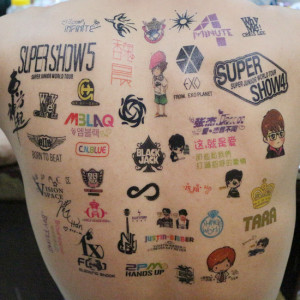 Amazingly REAL K-Pop Fan Tattoos!