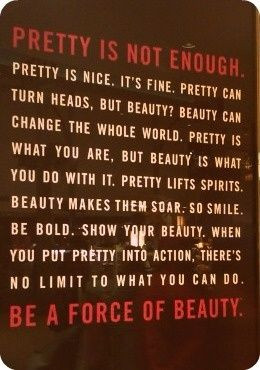 pretty vs beauty