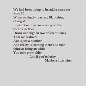 Instagram photo by quotes_me_daily - Growing up #quote #quotes #life # ...