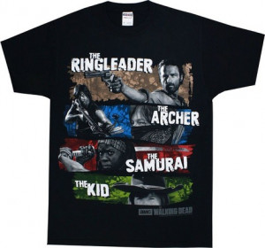 Walking Dead Good Bad and Ugly shirt