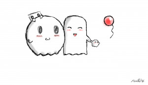 Cute Ghosts and Sad Stories by ForgetTheWorldNow on deviantART
