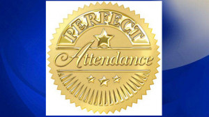of Education recognized 12 students for having perfect attendance ...