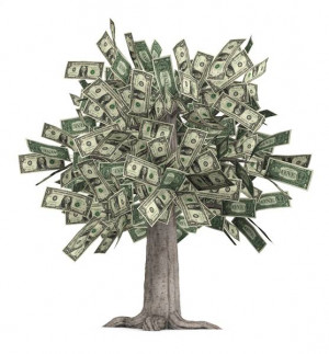 ... money would dry up like leaves. What would you do with trees that bore