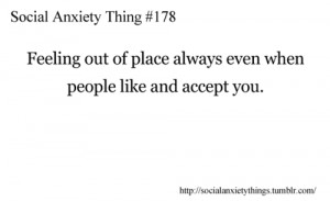 Social Anxiety Tumblr Quotes