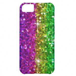 Rainbow Glitter Iphone Case