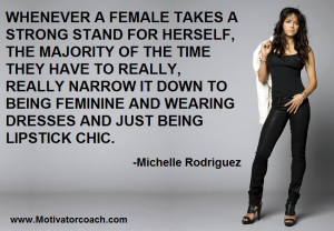 Michelle Rodriguez Quotes
