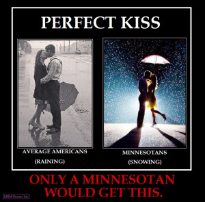 Minnesota / Minnesota girl / perfect kiss / kissing in the rain ...