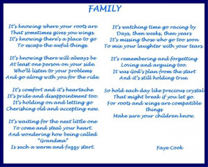 Poems for Family and friends