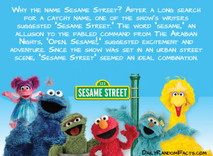 Seasame Street Facts- Sesame Street copy