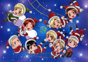 Hetalia hetalia christmas