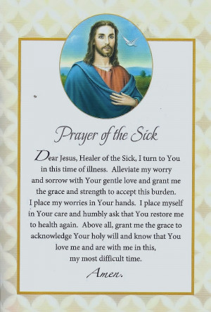 Prayer Quotes For The Sick