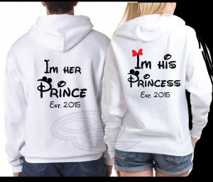 His Princess Her Prince Disney Shirts