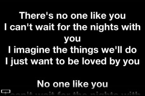 Scorpions - No one like you