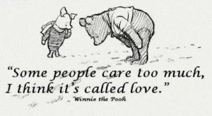 love winnie the pooh picture quote