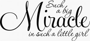 Such-a-big-miracle-is-such-a-little-girl-Vinyl-Decal-Quote-16-x7-Kids ...