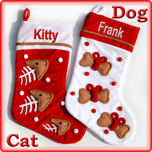 pet christmas stockings