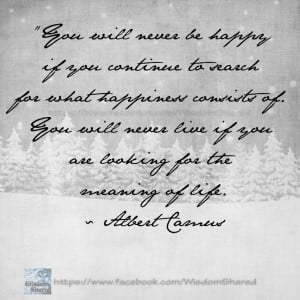 Life, #Albert Camus, #Quote #words