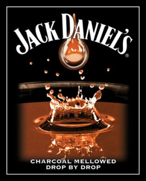 Jack Daniel Drop Wall Poster