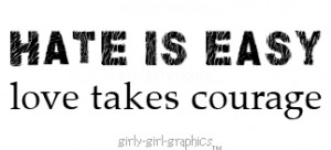 for forums: [url=http://www.piz18.com/hate-is-easy-love-takes-courage ...