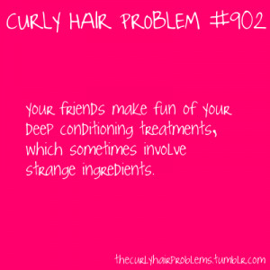 Curly Hair Problems Tumblr