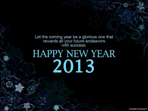 New Year 2013 Celebrations - new year wishes, messages, wallpapers