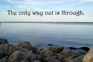 Sometimes problems can't be avoided. At times, the only way out is ...