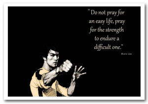 text quotes print motivational quote bruce lee strength prints posters ...
