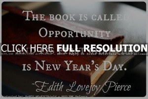 new year quotes, sayings, positive, opportunity