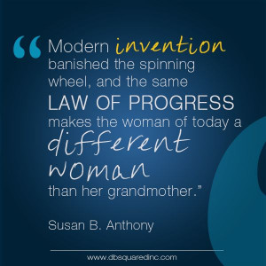 Inspirational Susan B. Anthony quotes for the workplace