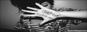 Cute, emo, girl, hand, quote, facebook, cover, fb, timeline, fbpcover