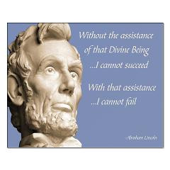Abraham Lincoln Religion Quote Posters