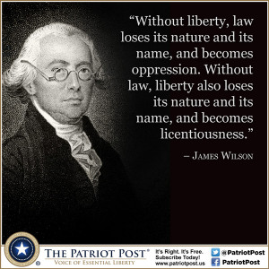 Quote: James Wilson on Liberty