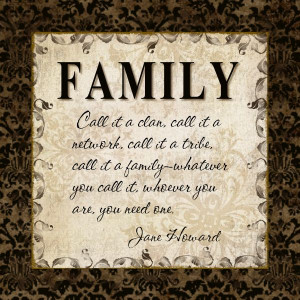 Inspirational Family Quote Small