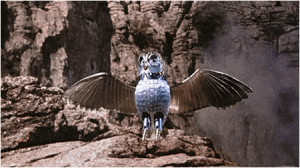 athena s owl bubo in clash of the titans original