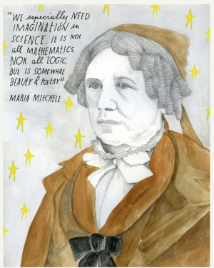 Maria Mitchell science quote on The Reconstructionists | Cool Mom ...