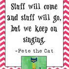 Quote inspired by Pete the Cat and His Four Groovy Buttons meant to ...