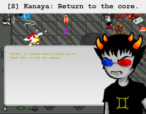 Sollux is a dick towards him.