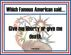 Patriotic quotations flashcards
