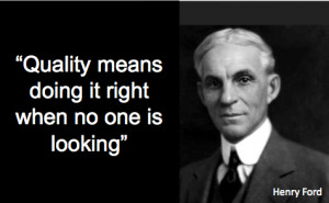 Henry Ford Quote Quality