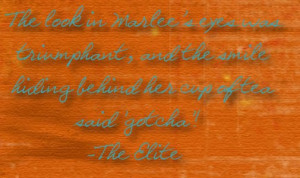 The Selection Series Quote of the elite from Kiera trumblr