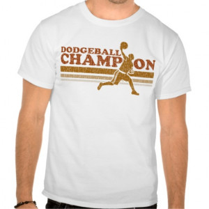 Vintage Dodgeball Champion Ringer T-Shirt